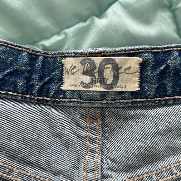 Free People Denim Shorts size 30 - Picture 3 of 7